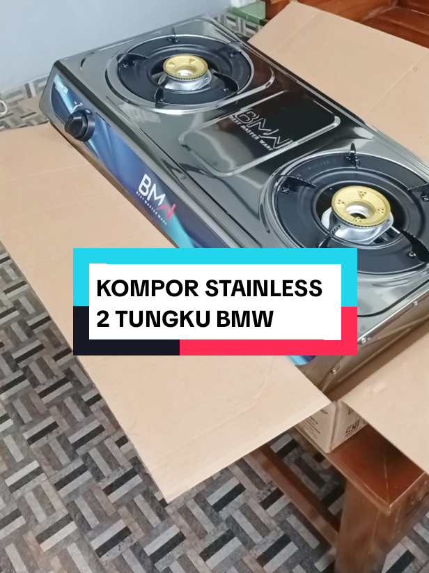 KOMPOR STAINLESS 2 TUNGKU BMW #kompor #kompor2tungku #komporstainless #bmw #kompormurah 