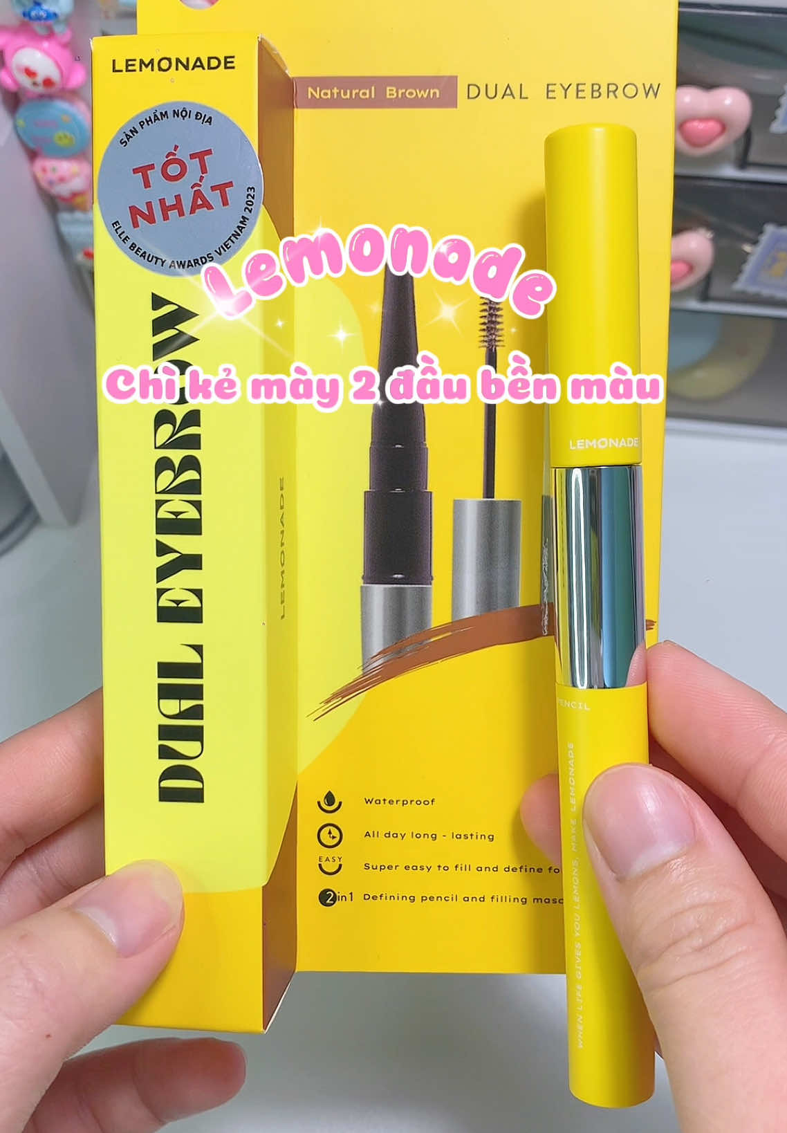 Chì kẻ mày 2 đầu - Lemonade, chân ái cho các chị em #unboxing #chikemaylemonade #makeup #viral #xuhuong 