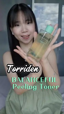 @torriden_sg Balanceful Cica Peeling Toner gently exfoliates and nourishes skin💚🌿 #torriden #toner #skincaretips #glowyskin #sensitiveskin 
