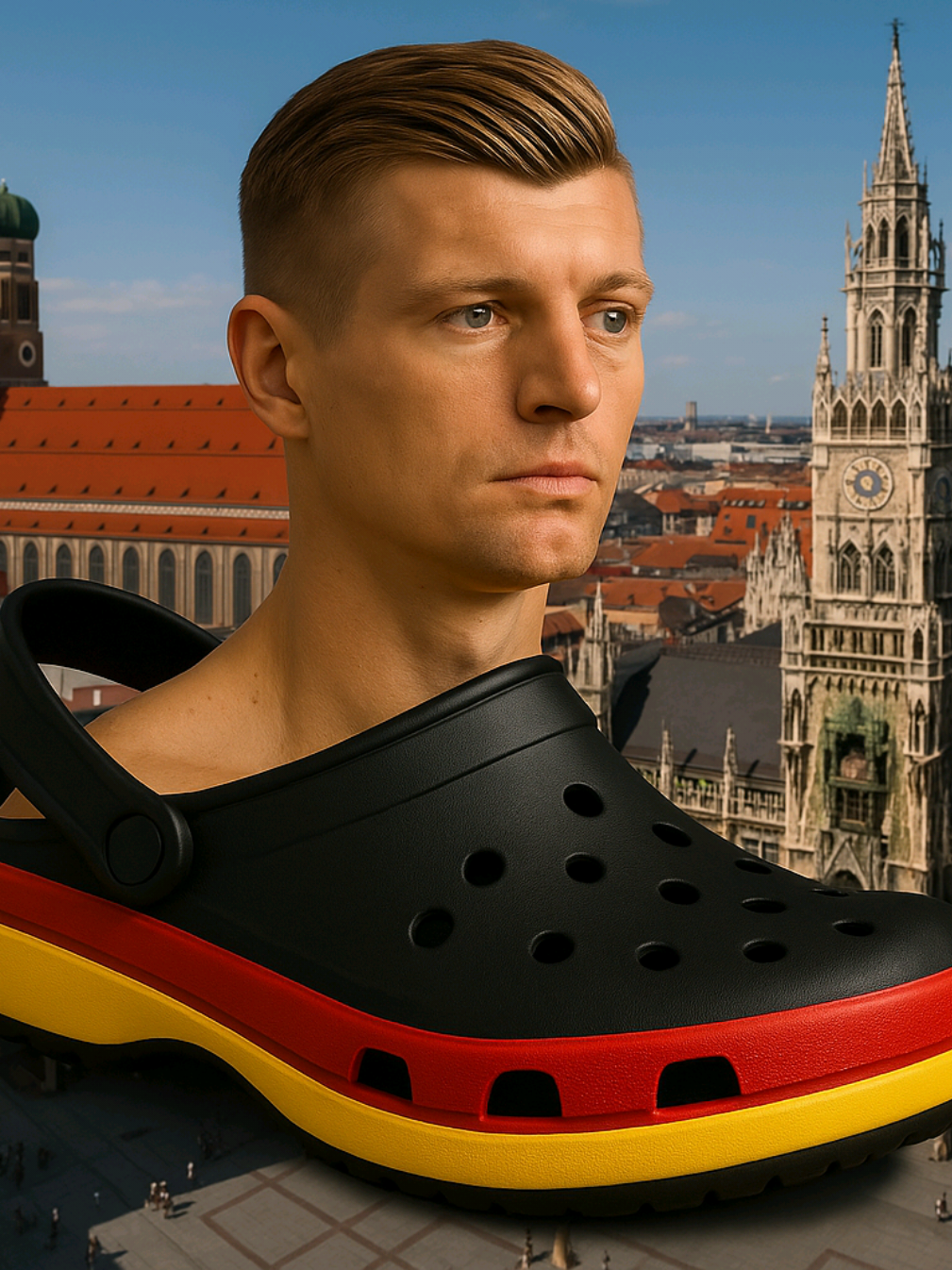 Tony Crocs ⚽#ai #memer #skibidi #tripitropitropatripa #trulimerotrulichina #brainrot #tralalerotralala #tonykroos #realmadridfc 