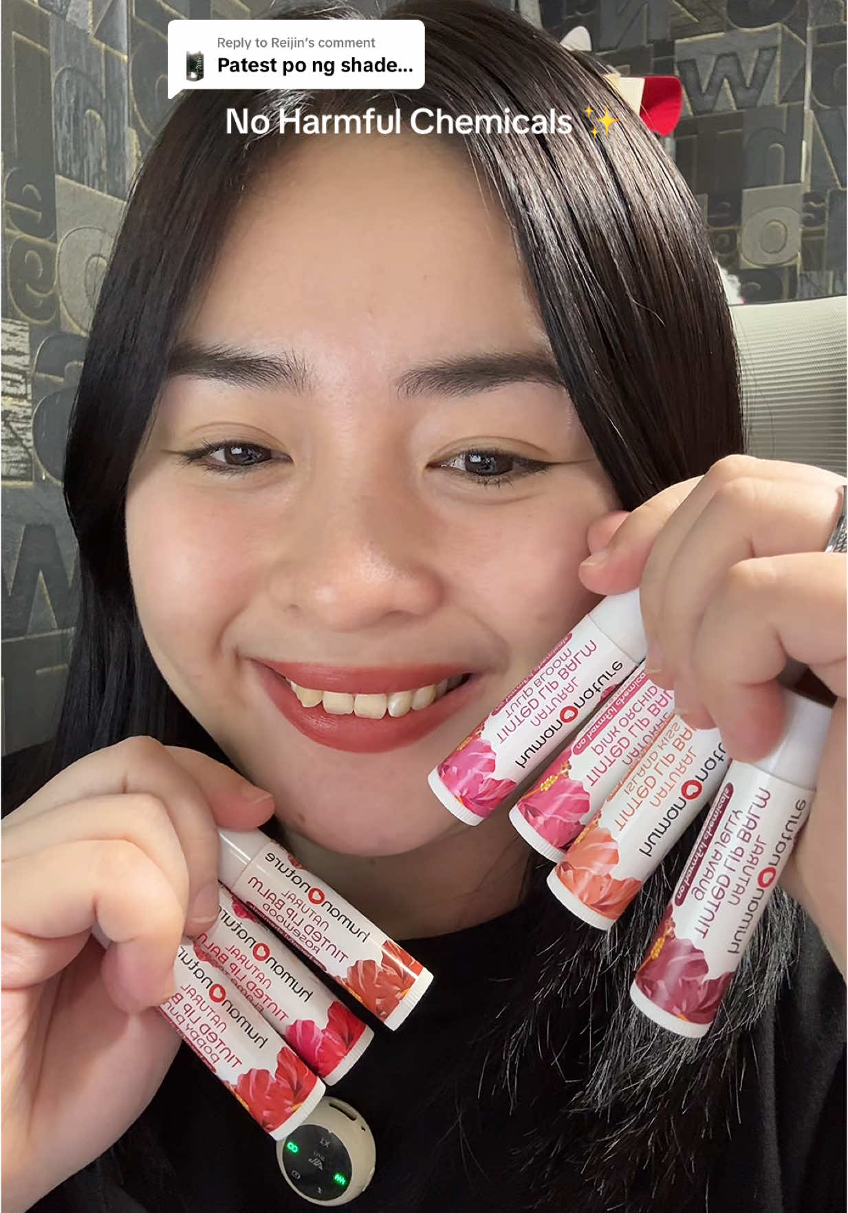 Replying to @Reijin  #lipbalm #tintedlipbalm #lipcare #natural #humannature #humanheartnature  @Human Heart Nature 