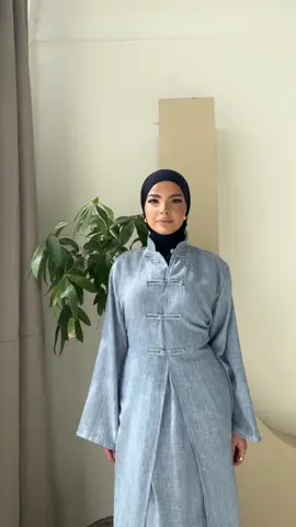 Zweiteiler Hazel 🩵 #outfitideas #foryou #modest #modestfashion #hijab #kleid 