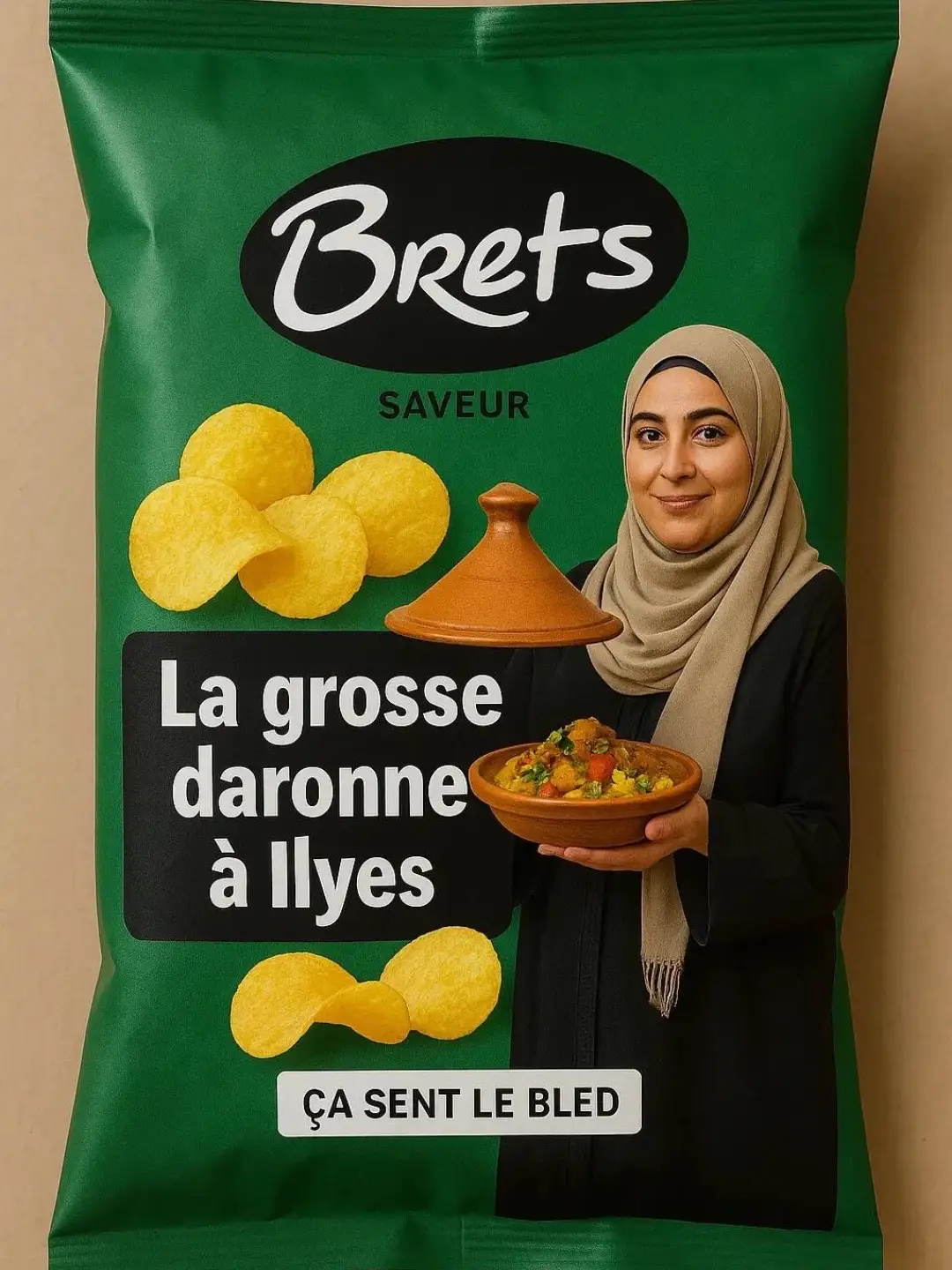 La grosse daronne à ilyes #daronne #bled #brets 