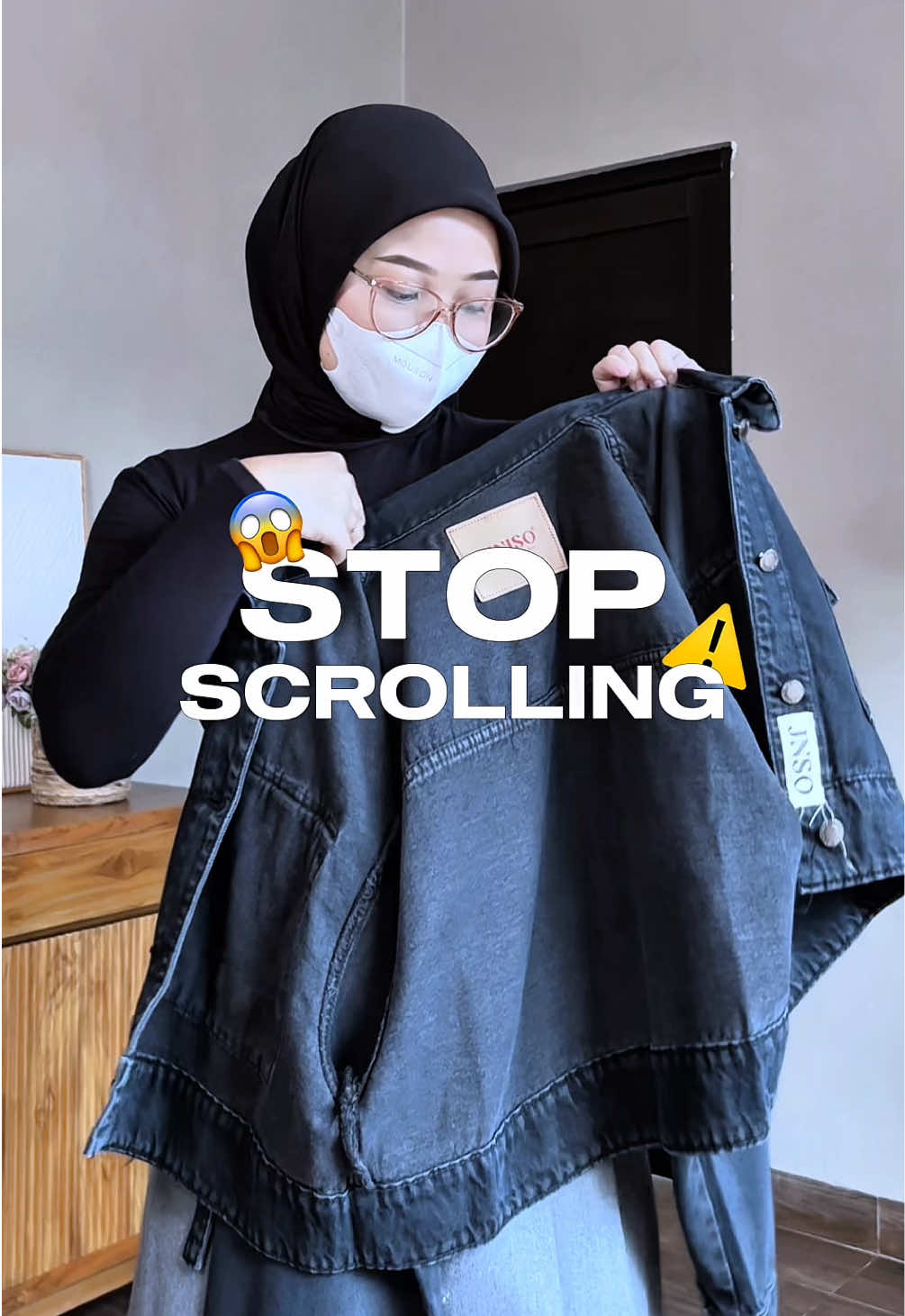 Rekomendasi jaket crop jeans oversize & petite friendly koleksi terbarunya @JINISO JEANS ❤️‍🔥✨ #jaketjeans #jaketwanita #jaketoversize #jaketmurah #jaketkekinian #CuanTanpaBatas 