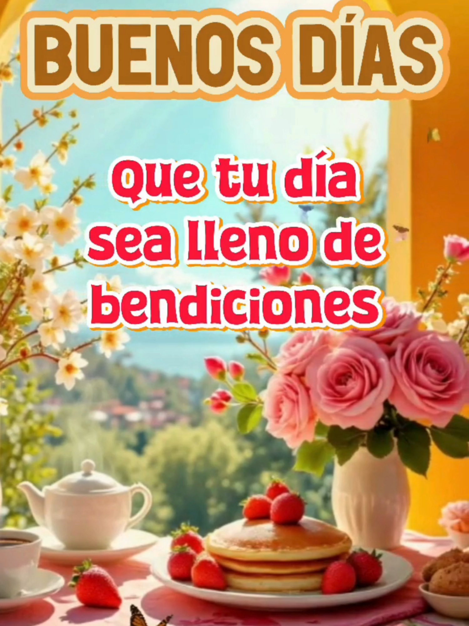 Buenos Días  QUE SEAS FELÍZ #buenosdias #buenosdiasmundo #buendia #bendecidodia #sabado #lindodia #hermosodia #felizdia #bendiciones #estadoscristianos #frasesmotivadoras #mensajescristianos #mensajespositivos #Diostebendiga #espirituvivo5