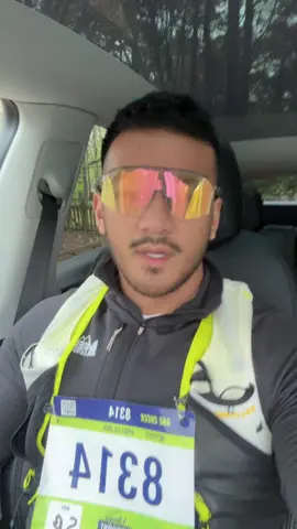 10,000 kilometers. Light run day. #partialmarathon 