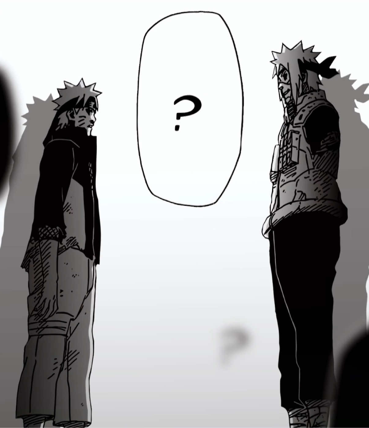 why do they have like no panels together 😭 / sorry for the decrease in quality next posts gonna get better 🙏🏼 #naruto #minato #uzumaki #namikaze #kushina #4thgreatninjawar #manga #narutomanga #mangaedit #fyp #edit #anitok #viral 