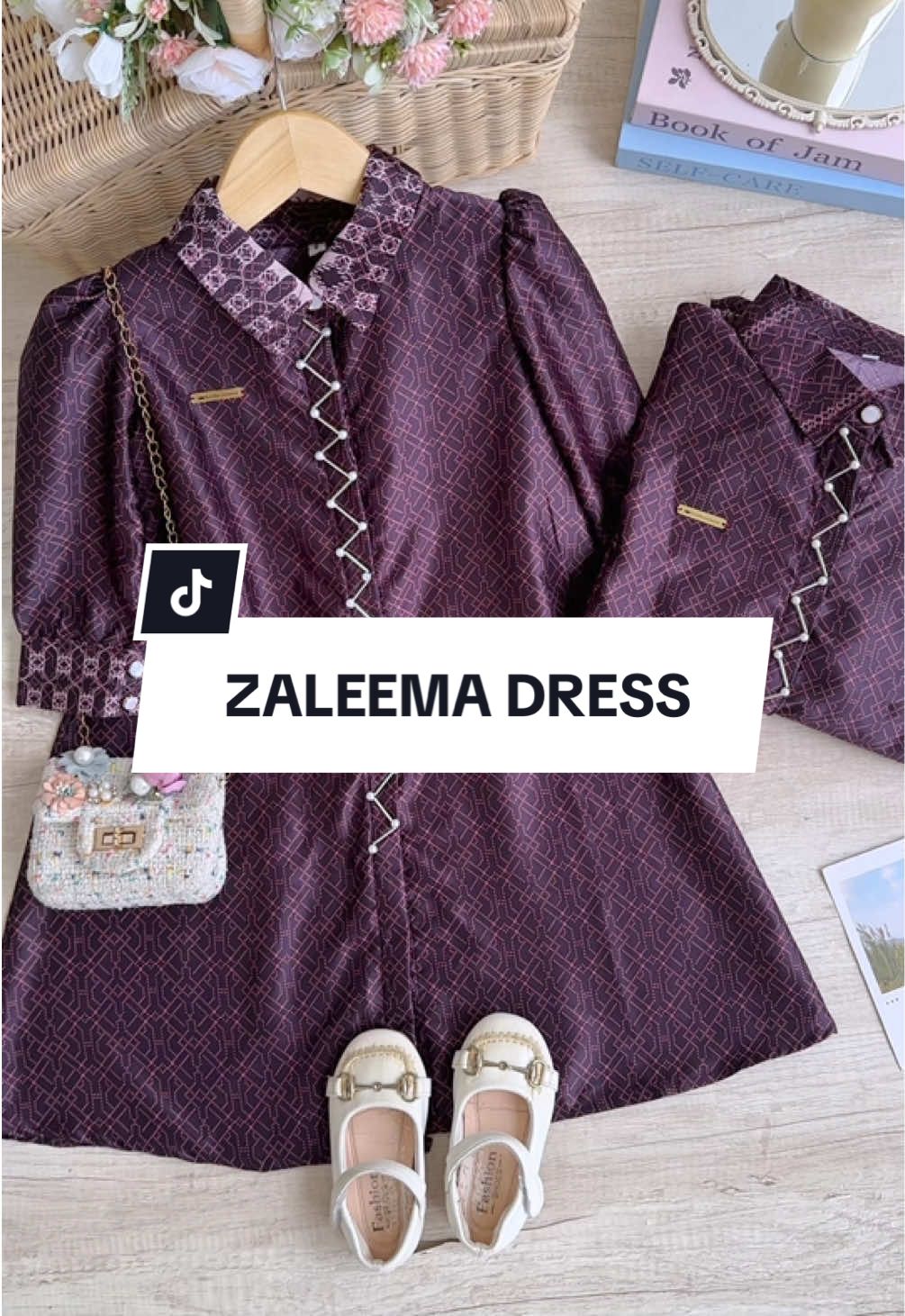 Yg nunggu warna burgundy cung hand 👆🏻👆🏻👆🏻 Ada update stock besok 13 April 2025 pukul 07:30 WIB yaa ❗️ #baju #littlecrownn #bajuanakperempuan #fypシ #fyp #bajuanak 