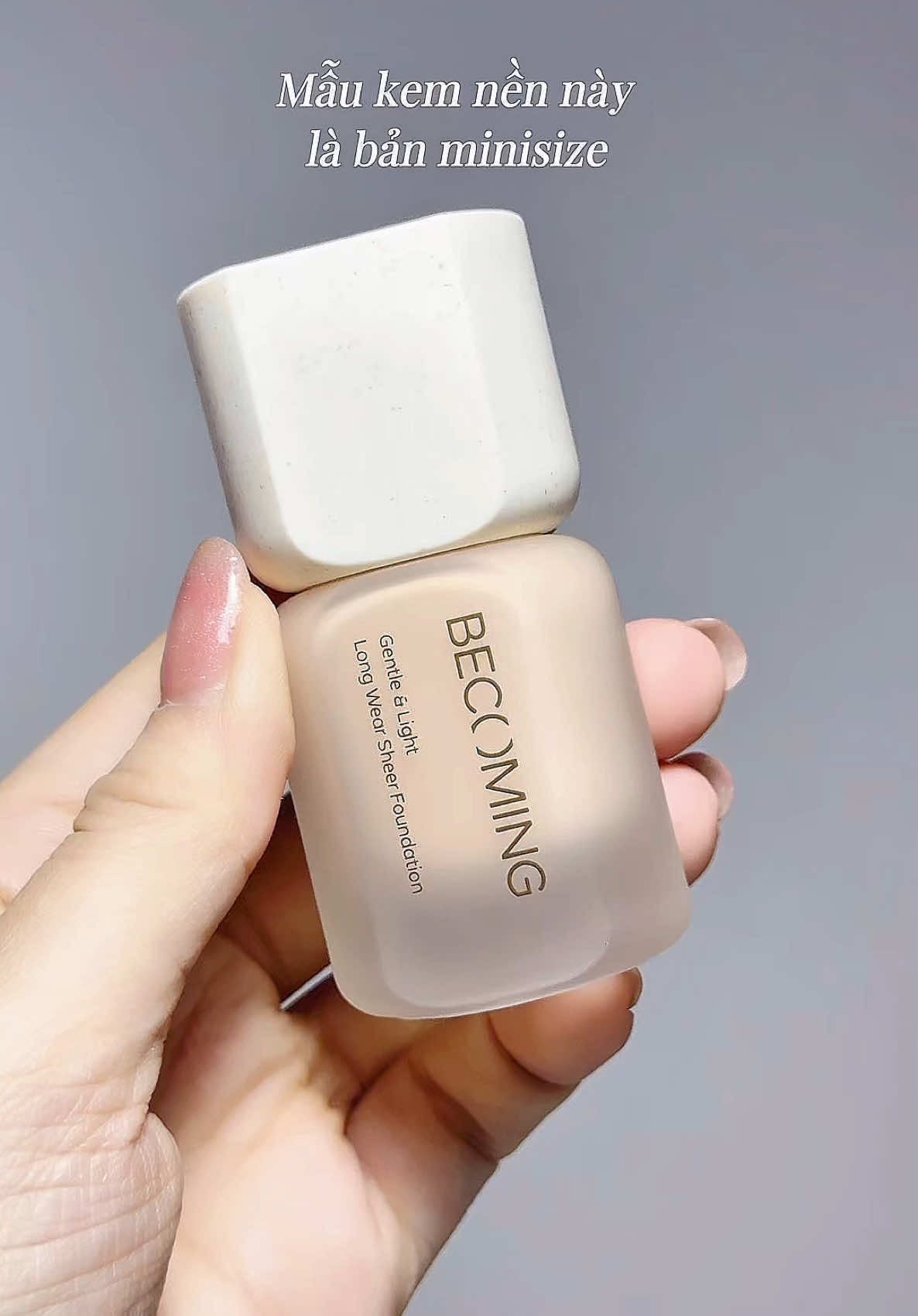 Test kem nền: che phủ đỉnh, mỏng nhẹ như sương! 😉 #pumunbox #trending #xuhuong #BECOMINGVietnam  #BetterMeChallenge