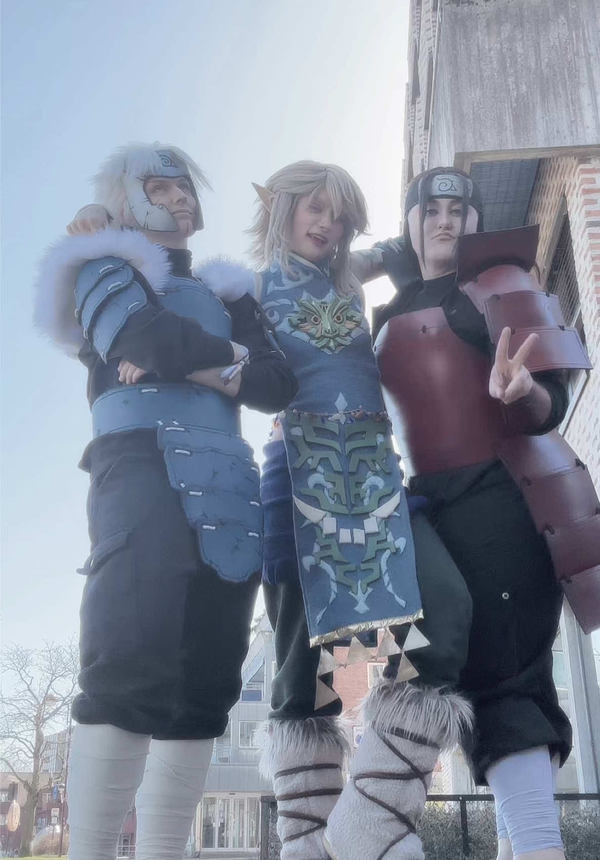 AT THE SAME DAMN TIME @Jerry @🤨 #narutoshippuden #naruto #narutocosplay #narutoshippudencosplay #tobirama #hashirama #tearsofthekingdom #legendofzelda #totk #linkcosplay #tearsofthekingdomcosplay 