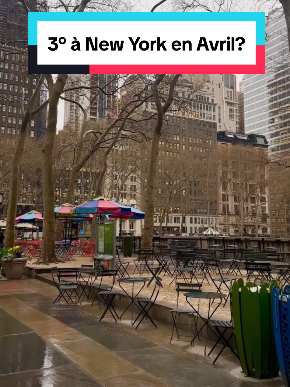 New York bloqué en hiver mi avril 🤔🫠🤡😅 #francevsusa #voyagerauxusa #francaisauxusa #villefantome #itsrainingmen #newyorkcity #meteodujour 