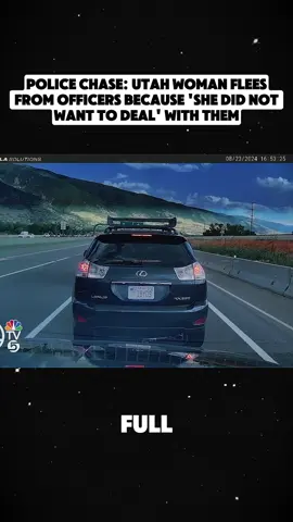 POLICE_CHASE_Utah_woman_flees_from_officers_because_she_did_not  #cops #police #bodycam #copsoftiktok #law #foryoupage