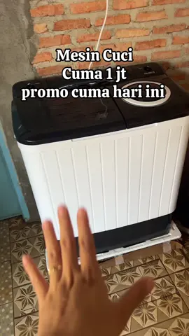 mesin cuci cma 1 jt lg promo #mesin #mesincuci #mesin cuci 2 tabung mueah #mesincuciportable #mesincucimini #mesincuciportable #mesincuciviral #mesincucidenpoo #denpoo 