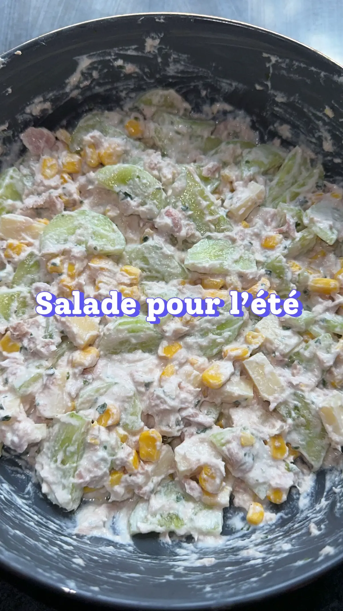 #fyp #ideerecette #prt #salade #recetterapide #recetteexpress #prtoi #saladedeconcombre #prt 