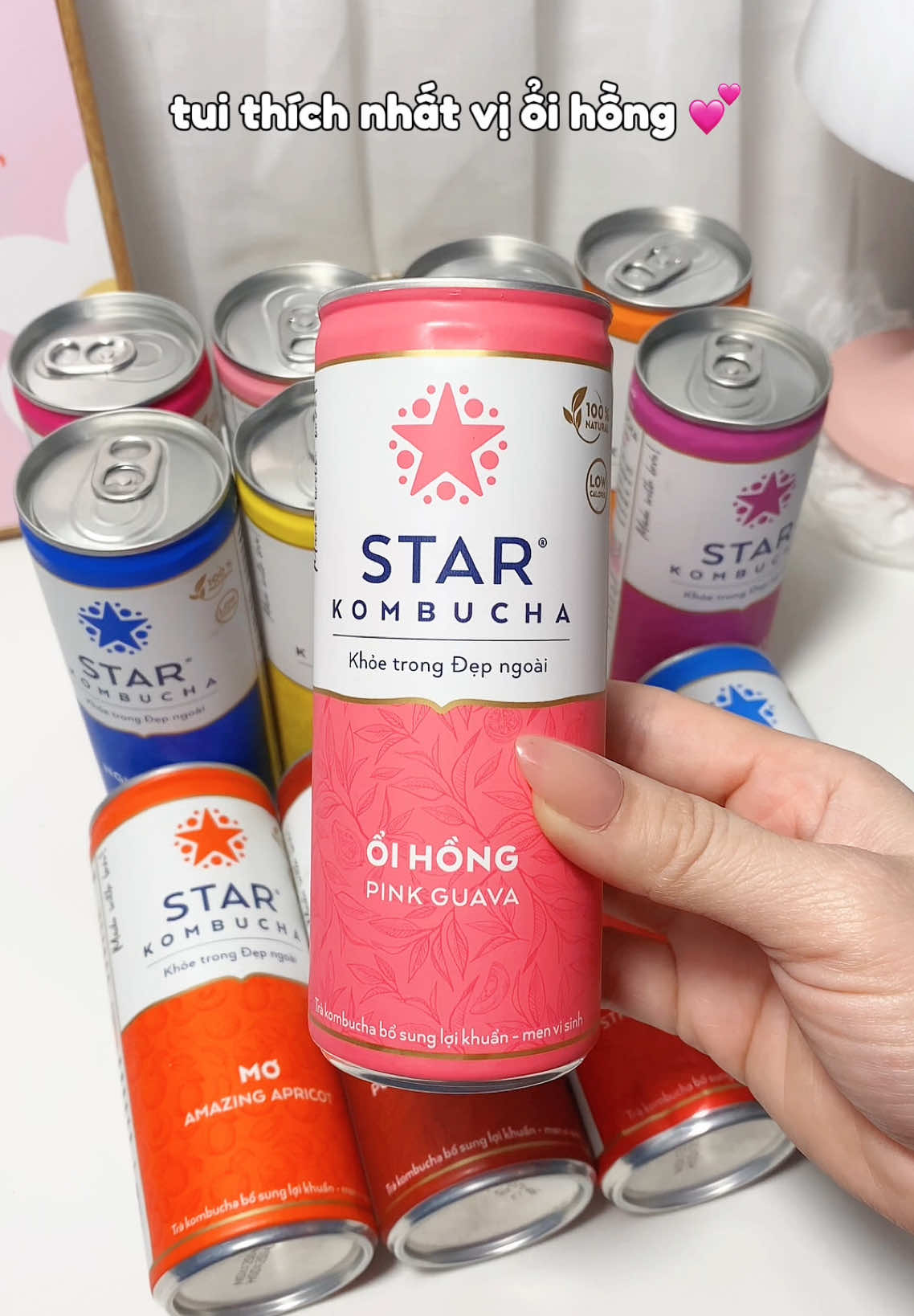 Trà Star Kombucha uống siu ngon chua nhẹ #starkombucha #kombucha 