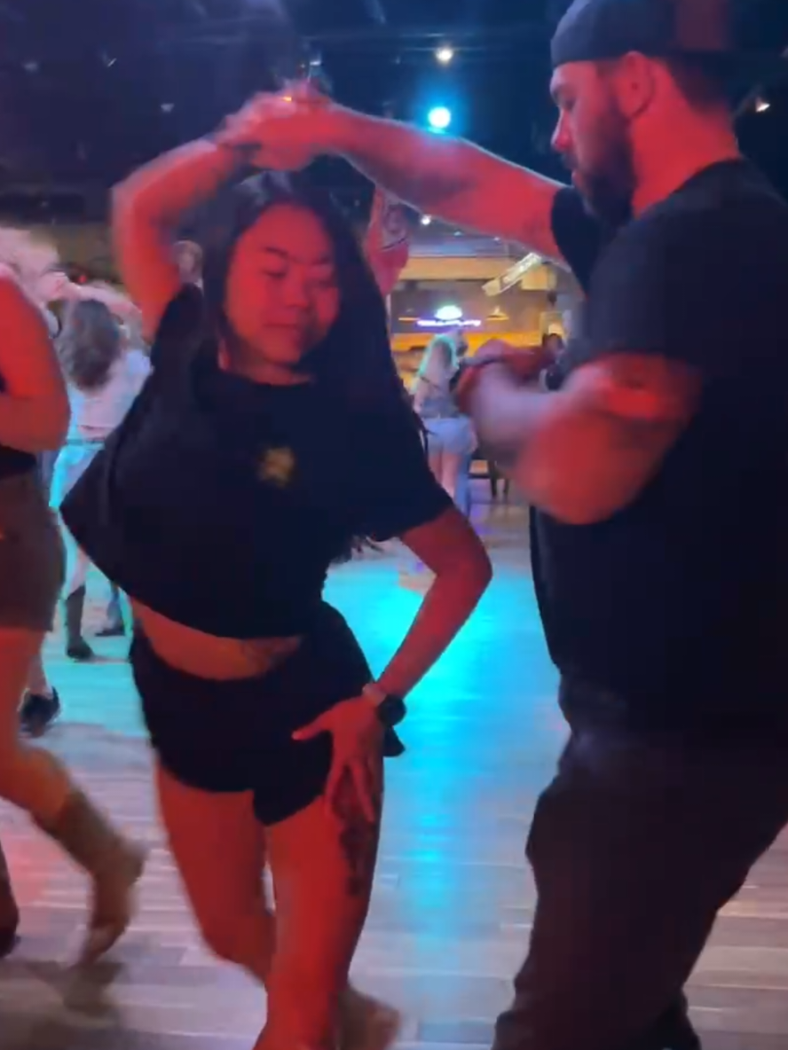 It's local dancey competition day! I am so excited to see my dancey friends today!  @Steven  #foryou #foryourpage #countryswing #countrydance #khaoticcountry #dancewithme #dancersoftiktok #flair #friends #dance 