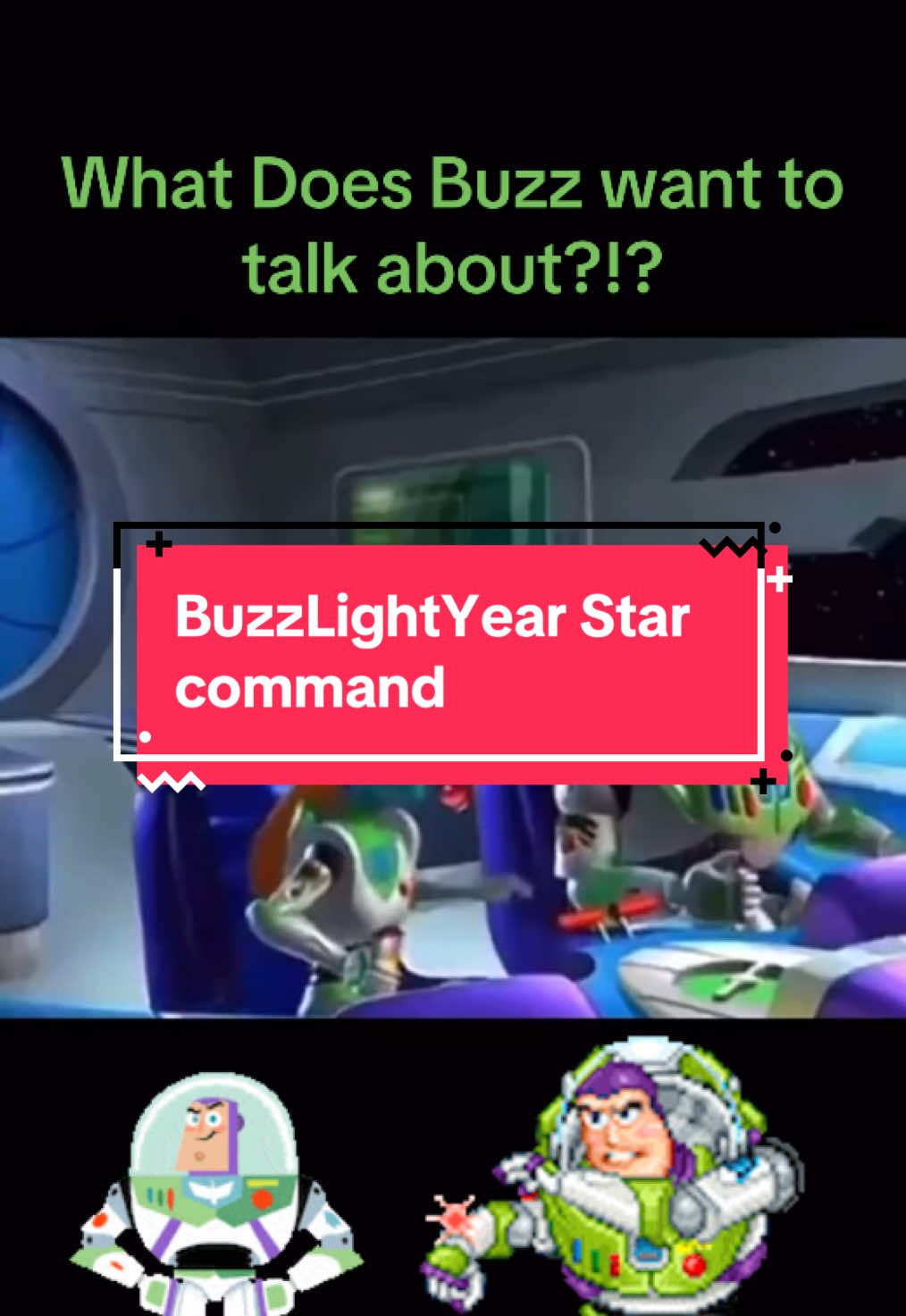 Buzz want to talk about something else 😂😂. #joesawnson #buzzlightyearofstarcommand #buzzlightyear #buzzlightyeartvshow #Miranovabuzzlightyear #hilarious #fy 