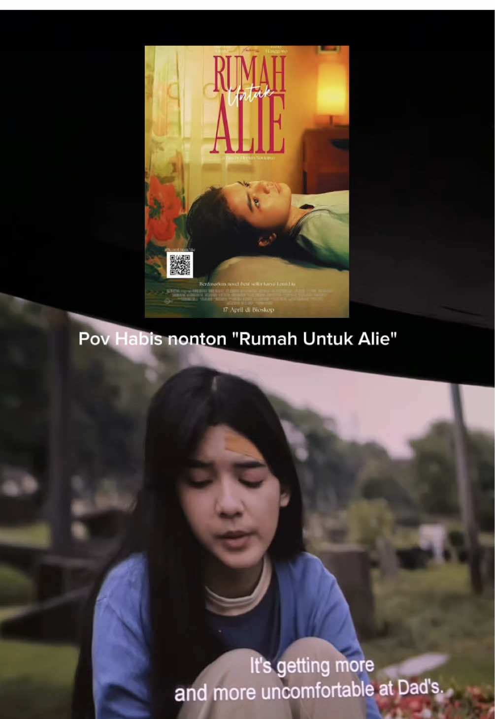 Dibikin nangis sesegukan berjamaah #RumahUntukAlie Tayang 17 April 2025 di bioskop. #filmindonesia #falconpictures #foryou #anantya