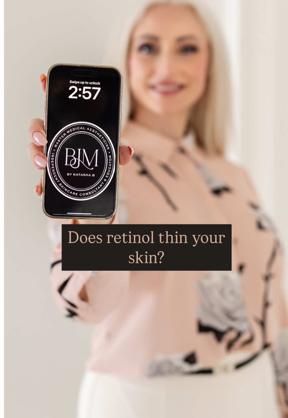 Does Retinol thin down your skin? No it does not! Here is why… #retinol #skincare #skintips
