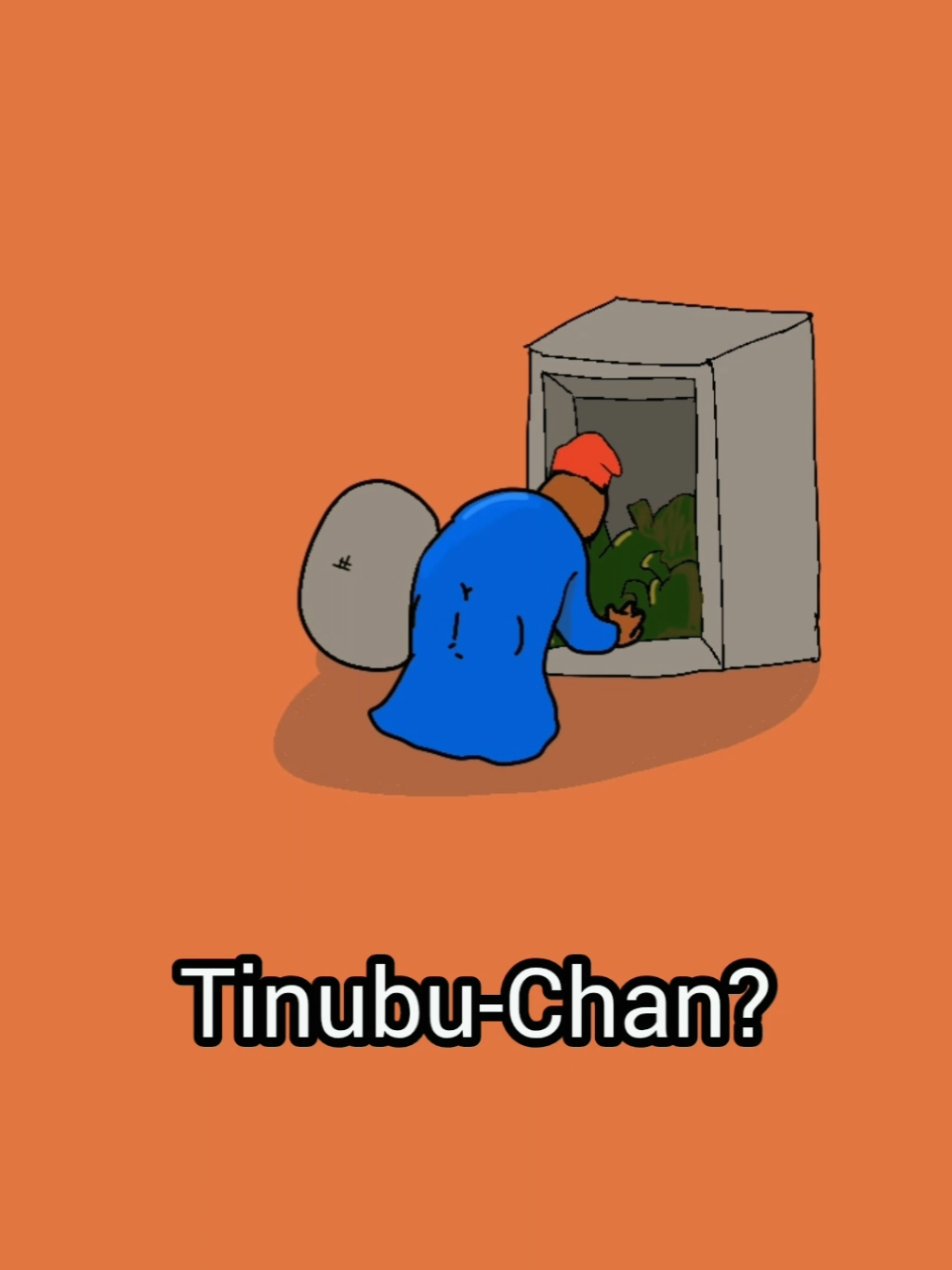 Tinubu chan 🤩 #tinubu #tinubumeme #fyp #corrupttok #animation #animationmeme #iscream #aiscream 