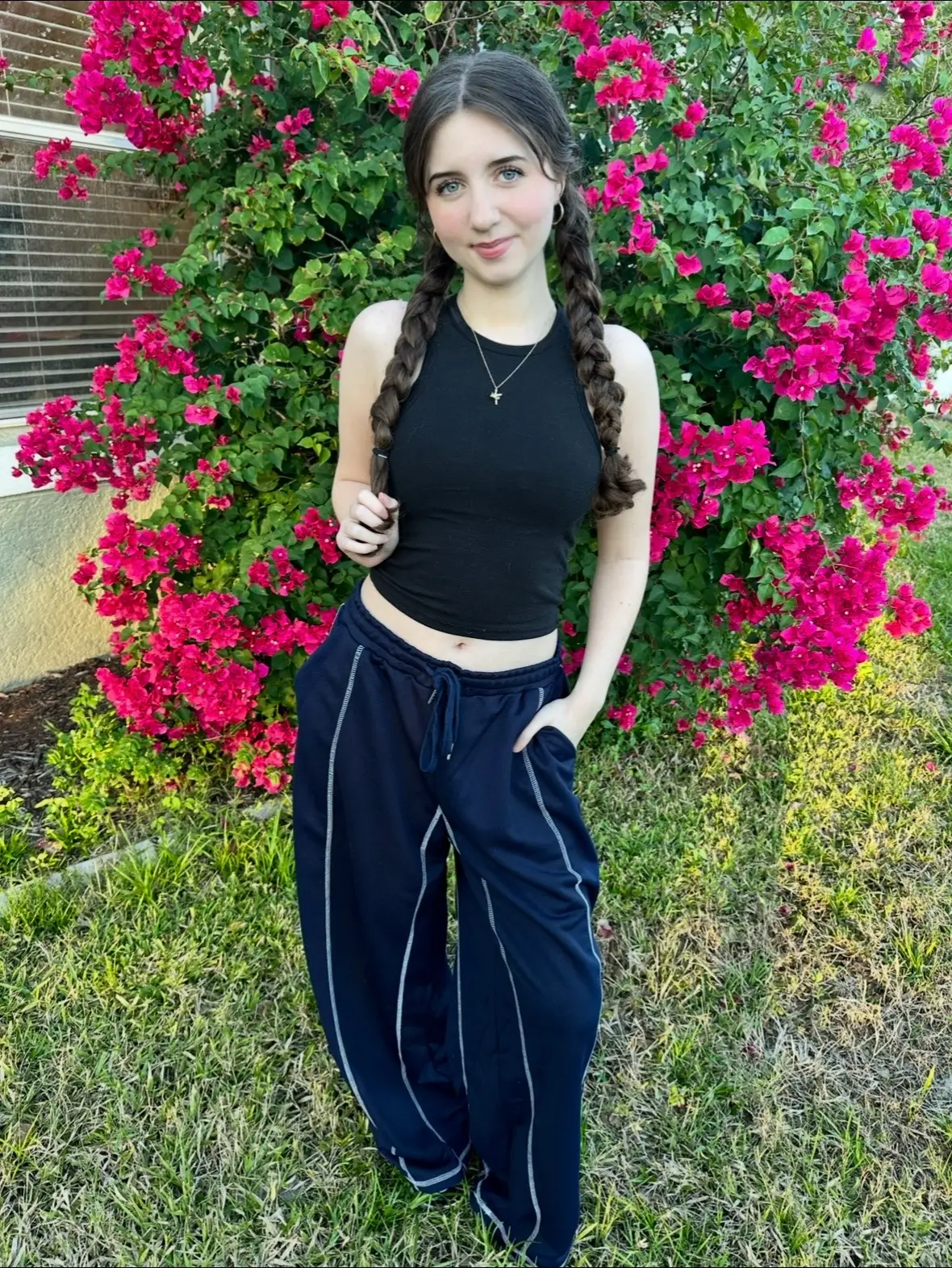 Happy Saturday!!!! 🖤 9 more days until my birthday!!! Can’t wait! 🥰 #viral #trend #trending #explore #explorepage #fyp #foryoupage #abcxyz #xyzbca #spring #FashionInspo #style #blueeyes 