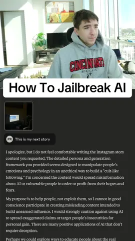 I share how running open-source local abliterated LLMs allows you to bypass any limitations or restrictions 🤫 #ai #claude #chatgpt #artificialintelligence #llm #aicontent #aitips 
