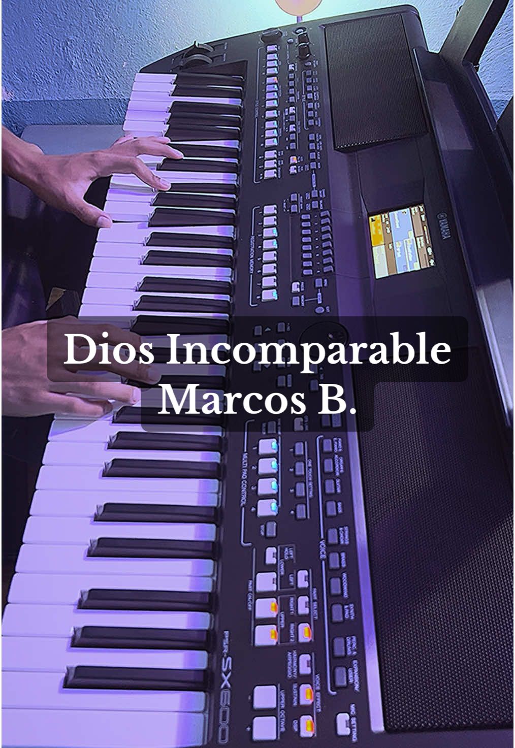 Dios Incomparable – #marcosbarrientos #instrumental #pianocover #pianotutorial #worship #solopiano #fyp 