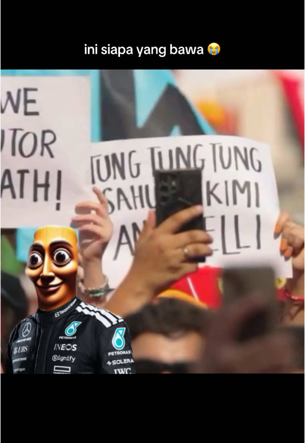ada-ada aja… pict tungtung : @/BTGrandPrix on X  #tungtungtung #georgerussell #f1 
