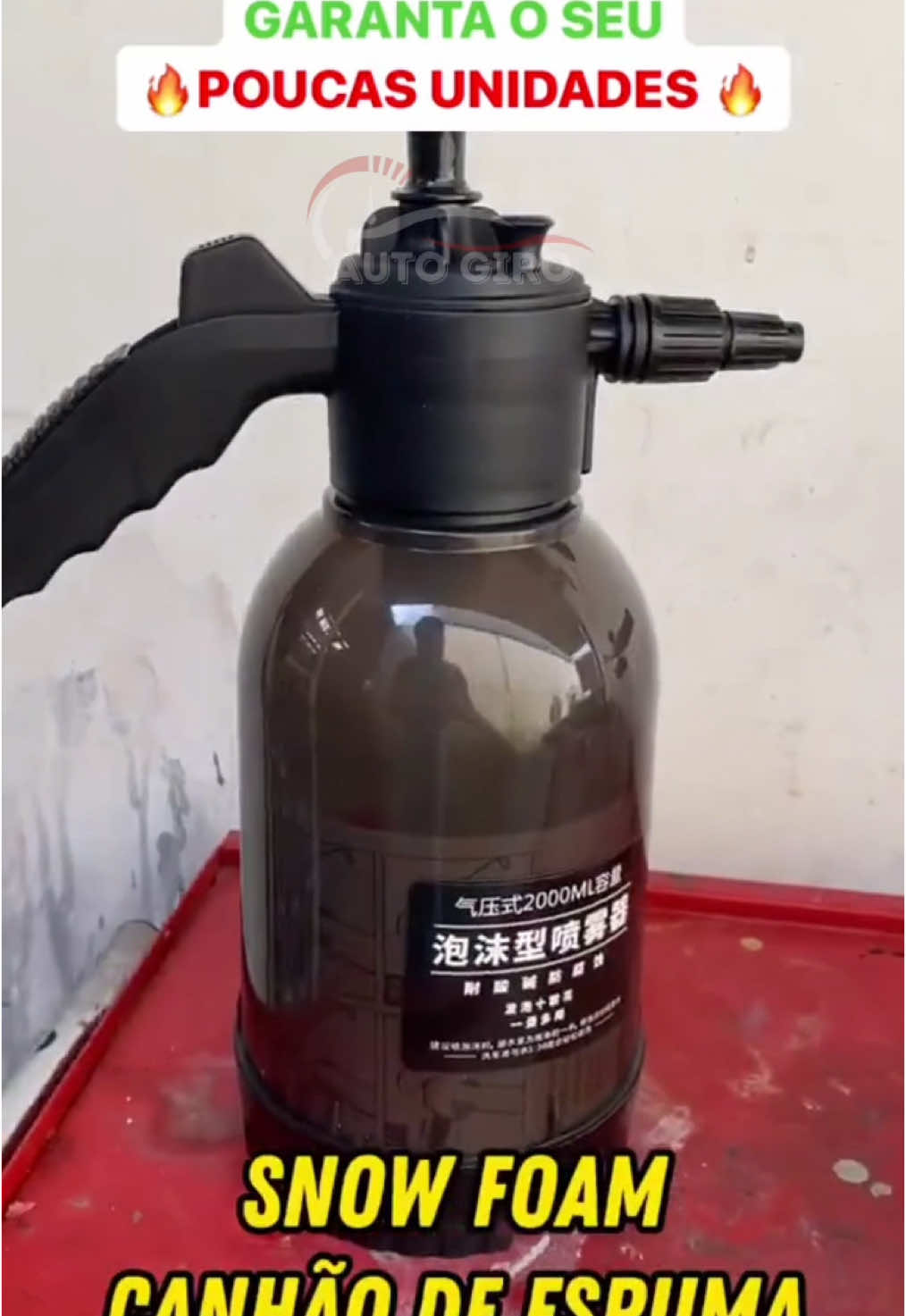 CleanMaster®️ Pulverizador de Espuma de Alta Pressão de 2 Litros Dê vida nova à sua lavagem de carro em casa com nosso incrível Pulverizador de Espumas! 🚗✨ Fácil de usar e altamente eficaz na remoção de sujeira 💧🧽ele foi construído para durar 🛠️. Transforme cada lavagem em um show de brilho 🌟.  Adquira o seu agora e experimente a diferença! 🚘 📦 Frete Grátis para todo o Brasil ✅ Código de Rastreio! 💵Pagamento: 🧾 Boleto Bancário ⬇ Pix 💳 Cartão de Crédito em até 12x. ➡ Mais informações entre em contato com nosso atendimento. . . . #snowfoam #snowfoaming #snowfoamwash #snowfoamlance #pulverizador #pulverizadordeagua #snowfall #snowfallfx #altapressão #esteticaautomotiva #lavagemderodas #carro #CuidadoAutomotivo #EstéticaAutomotiva #CarroBrilhando #AutoDetailing #PaixãoPorCarros #CarroNovoDeNovo #DicaDeProduto #TopDicas #ViralDoCarro #TikTokAuto #brilhoinstantâneo #autogiro #lojaautogiro