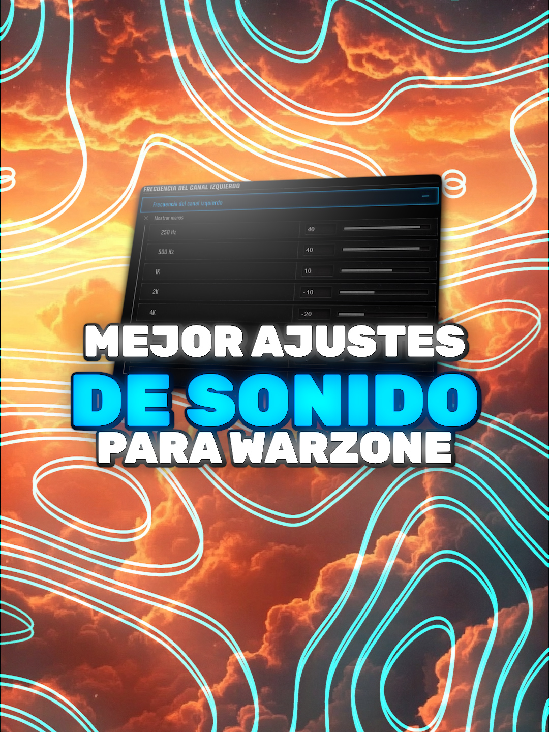 Esta es LA MEJOR CONFIGURACIÓN DE SONIDO para Warzone! #Warzone #parati