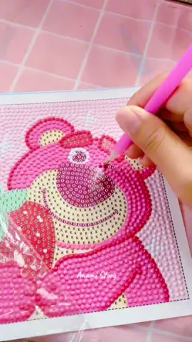 مش مجرد لعبة دي تحفه فنية ❤️😍 دايموند بينتينج #dimondpainting #دايموند_بينتيج 