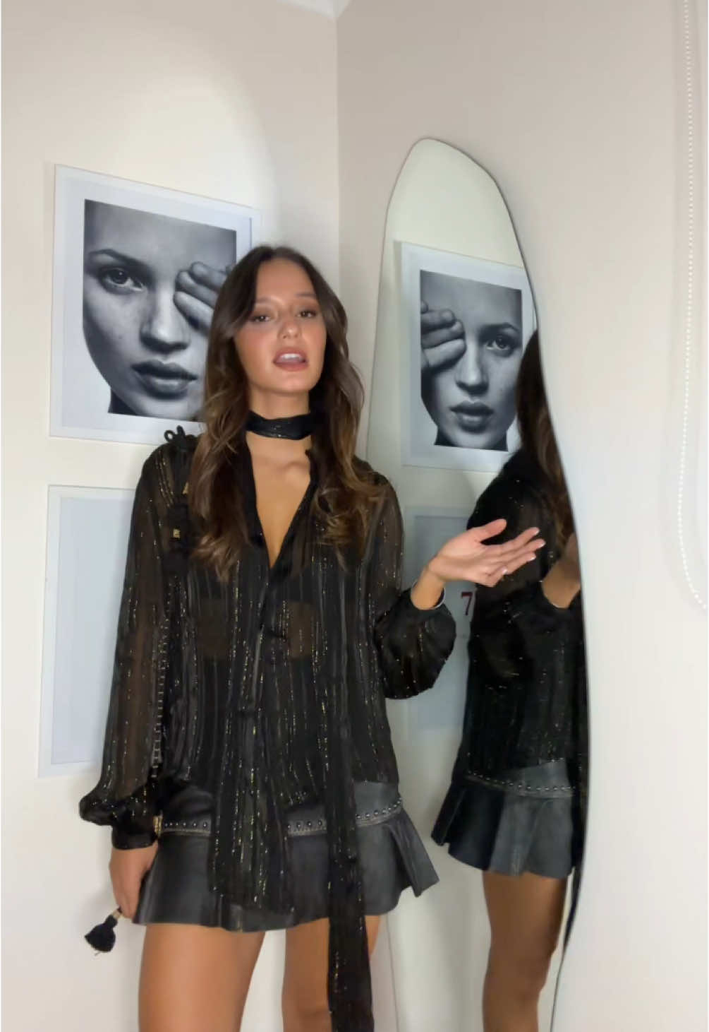 Outfit desfile rapsodia #fitcheck #outfit #night #party #fyp #chile 