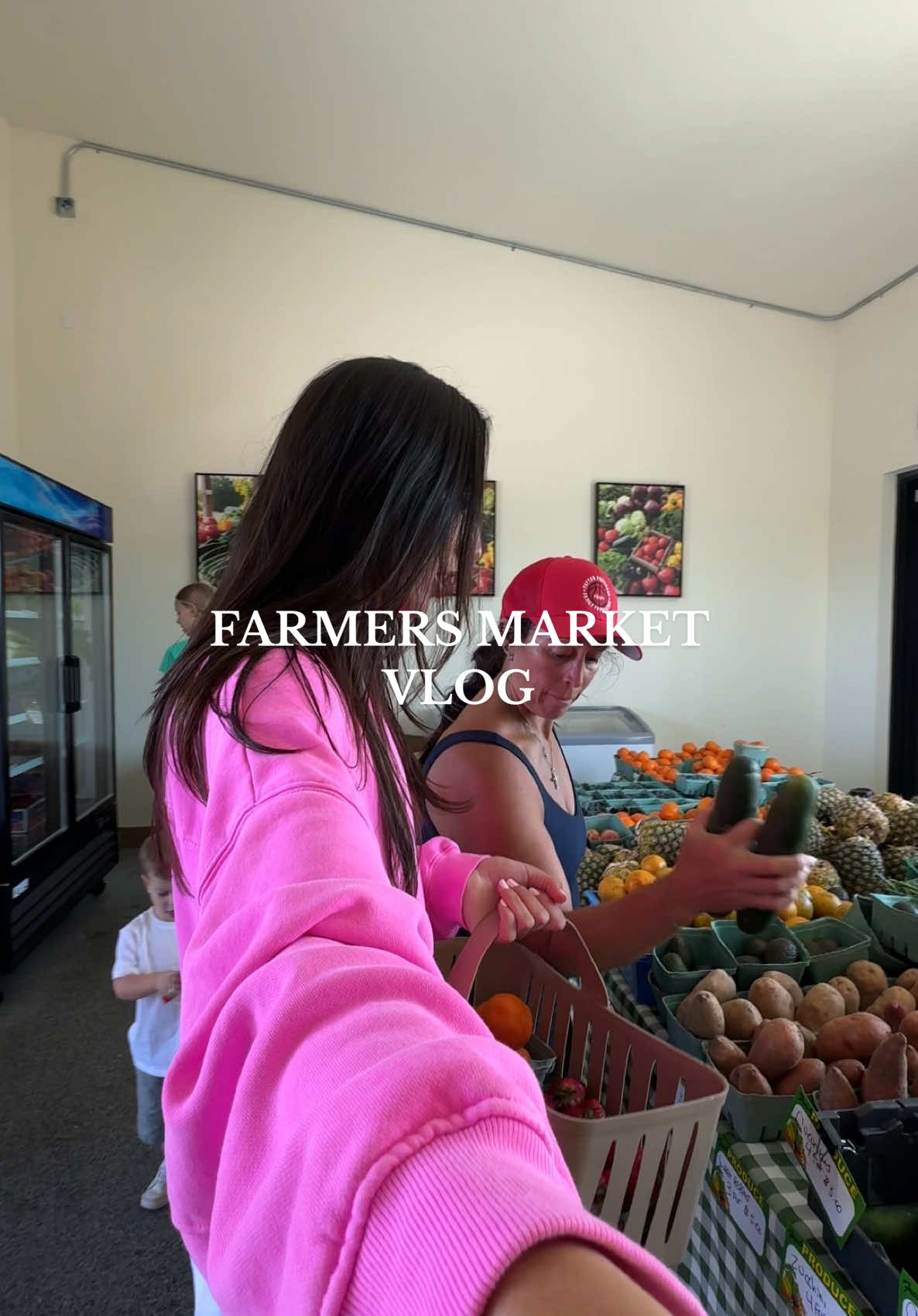 We always try & get our produce from the farmers markets & I swear you will notice a difference! #fyp #foryou #farmersmarket #freshproduce #produce #Vlog 