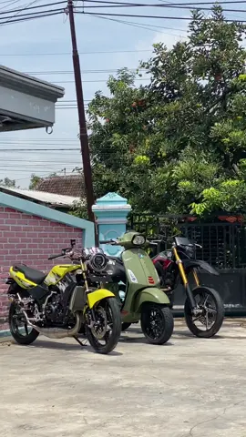 alhamdulillah🤲 #ninjass #ninja2tak #twostroke #vespamatic #vespasprint #surex #crfherexstyle 