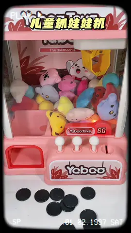 Đồ chơi máy gắp gấu dễ thương giúp bé tránh xa thiết bị điện tử #xuhuongtiktok #fpyシ #maygapthumini 