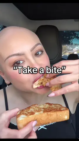 “ take a bite” then proceeds to bite it  #fyppppppppppppppppppppppppppppppppppp #vairal #relatable #funny #food #mukbangs #takeabite 