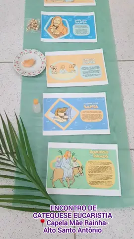 Aos sábados na função Auxiliar de Catequista de Eucaristia🙏🏻🥰 É uma missão que ao final, o resultado será de imensa gratidão. 🔹️Encontro de hoje Tema: Semana Santa🙌🏼 #encontrodecatequese #catequesedeeucaristia #semanasanta #quaresma #igrejacatolica 