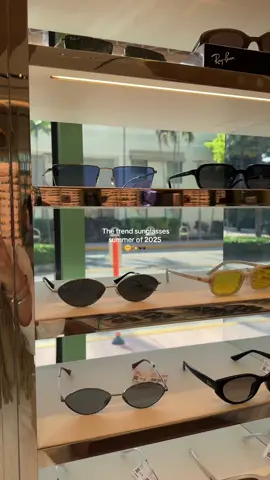 Love the shape!! @Ray-Ban did a good job 🌞✨ #trend #sunglasses #new #summertrends #fyp 