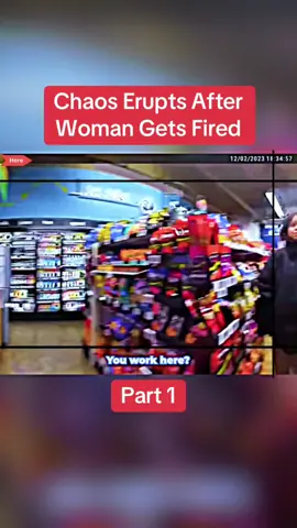 Chaos Erupts After Woman Gets Fired Part 1 #cops #copsoftiktok #police #policeofficer #bodycam #crime #truecrime #truestory #foryou #fyp