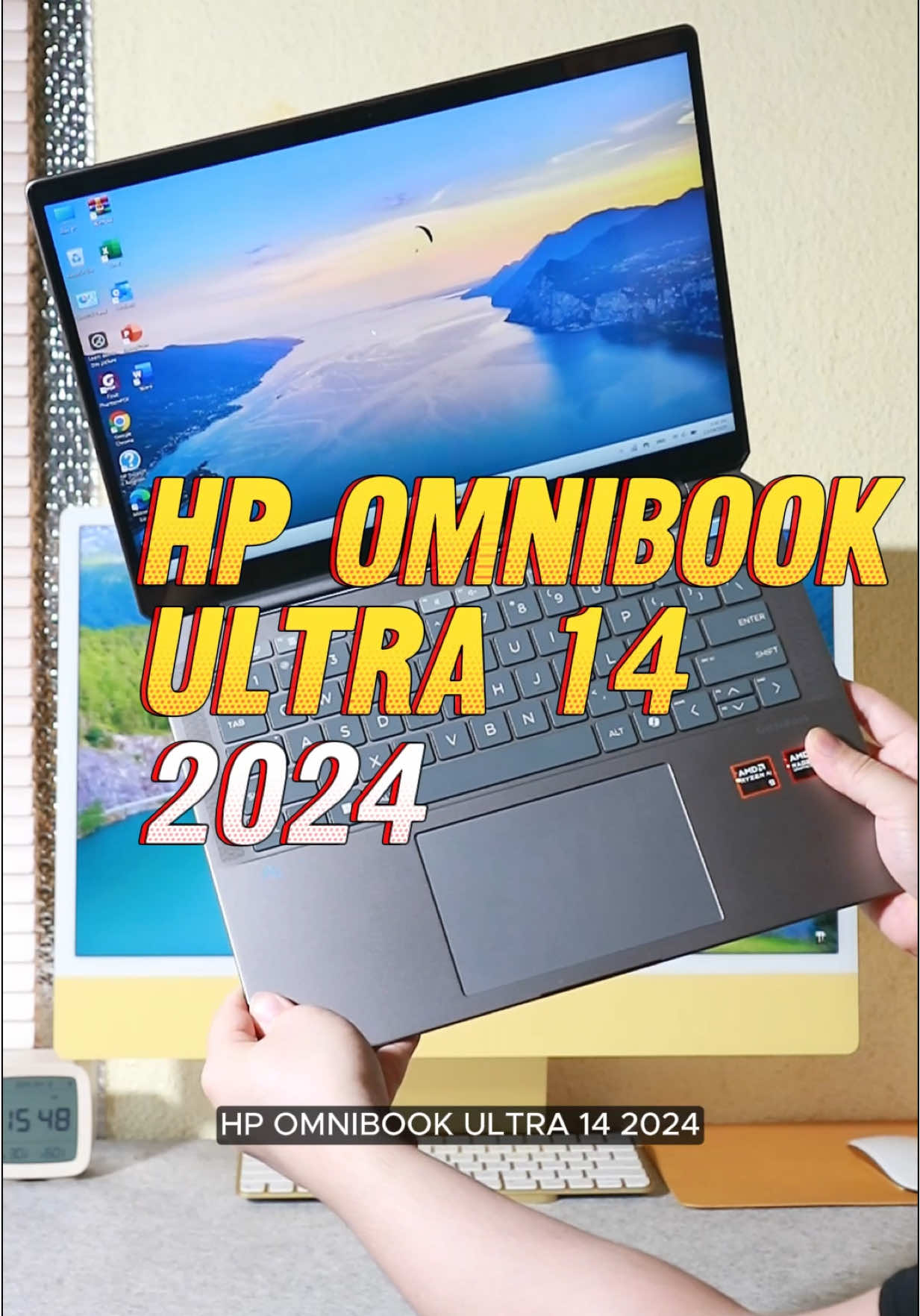 HP OMNIBOOK ULTRA 14 (2024) (RYZEN AI 9 365 32GB 1TB 2.2K Touch) #laptopxachtaymy #sieupham #laptopai #amdryzen9 #laptopmongnhe #laptopdohoa #laptopgiare #laptopnhumoi #laptopxachtay #laptopcamung #laptopsinhvien #omnibook #ultra #xuhuongriktok