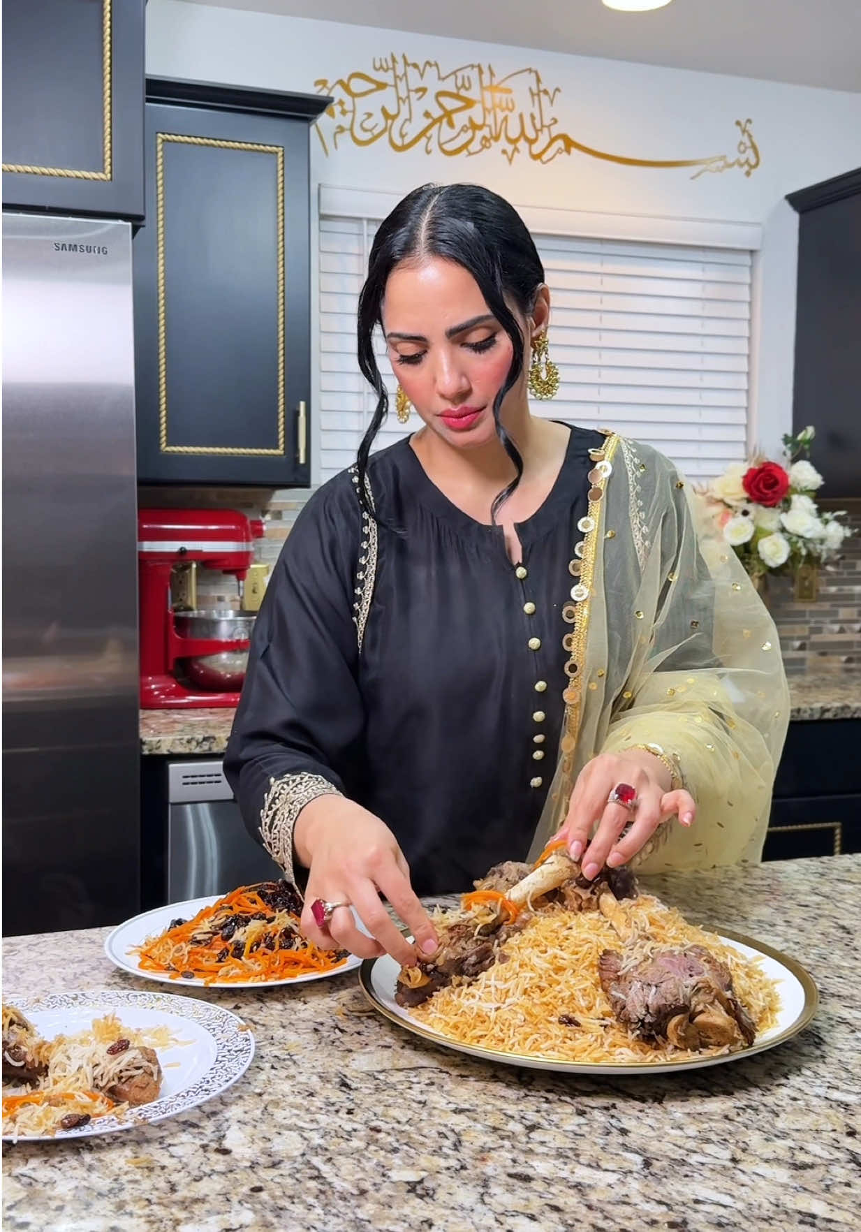 Family isn’t always by blood sometimes it’s by marriage and heart. ❤️🪽😇 @Usman khan  @arzoo.usman14  #inlaws #afghanipulao #afghanfood #FoodLover #cooking #pakistantiktok #familytime #india #dubai #Love #respect 