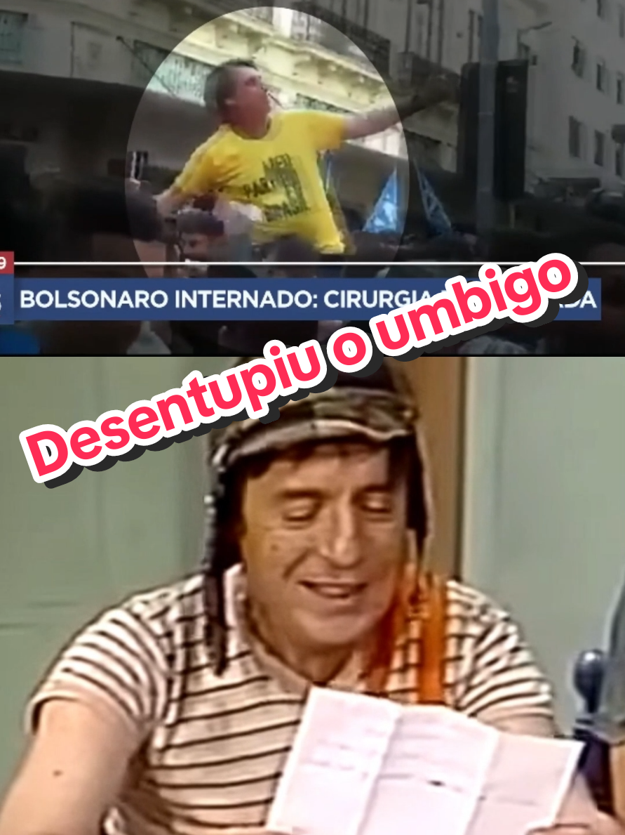 Chaves recebe mais uma vez a notícia de que Bolsonaro foi internado #chavesedit #bolsonaro #internado #memestiktok #chaves #fyp #chavesbr #fakeada 