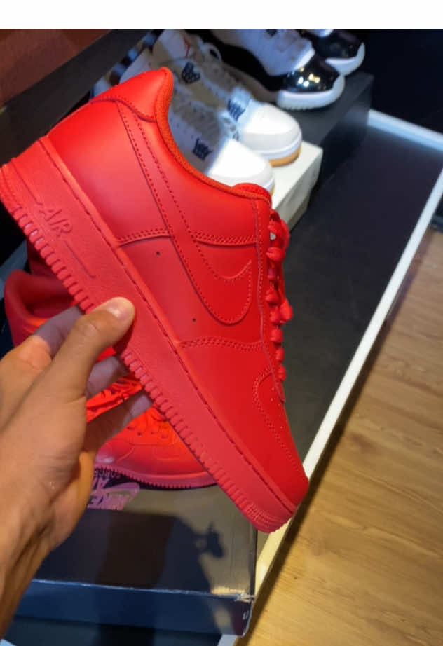 AF1 rojo  #distritonacional #distritonacionalrd🇩🇴 #dominicana #distritonacionalrd #solord🇩🇴🔥 #nike #