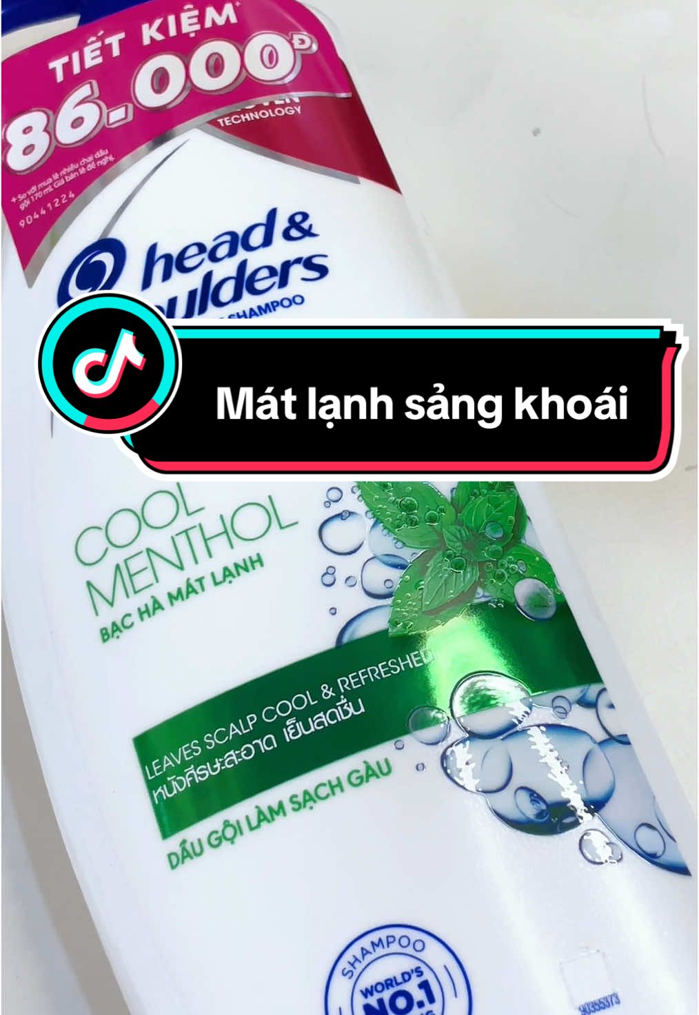 Dầu gội chân ái cho mùa hè nắng nóng #headandshoulders #daugoi #daugoitrigau 