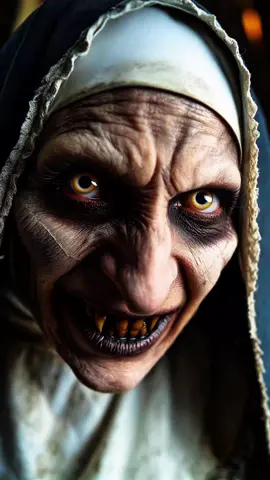 VALAK ☠️  #valakthenun #thenun #conjuring #conjuring2 #horrormovie #klingai #hdhorror #scarynun #valak👻 