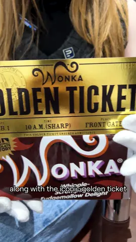 🍫 Satisfy your sweet tooth and your collector’s itch! This Whipple-Scrumptious Fudgemallow Delight Wonka Bar - complete with golden ticket - from Charlie and the Chocolate Factory (2005) may not hand you the keys to a chocolate empire… but it will sweeten up your collection in the most magical way! It’s been 20 years since Tim Burton’s visually whimsical take on Roald Dahl’s classic hit the big screen, capturing hearts and racking up accolades. Love it or chew it, this version added a darker twist and a deeper dive into Wonka’s wonderfully weird world. And guess what? This is just one of nearly 400 incredible lots in the #PropstoreAuction! 🍬🎬 So before you're turned into a blueberry or outsmarted by a squirrel, check out the full catalog and place your bids now 👉 https://bit.ly/propstoreonlineauction #MovieMemorabilia #CharlieAndTheChocolateFactory #WillyWonka #Wonka #TimBurton #RoaldDahl #ChocolateBar #Chocolate #FilmProps #MovieProps #Collectibles #RegisterNow #BidNow #Hollywood #Propstore