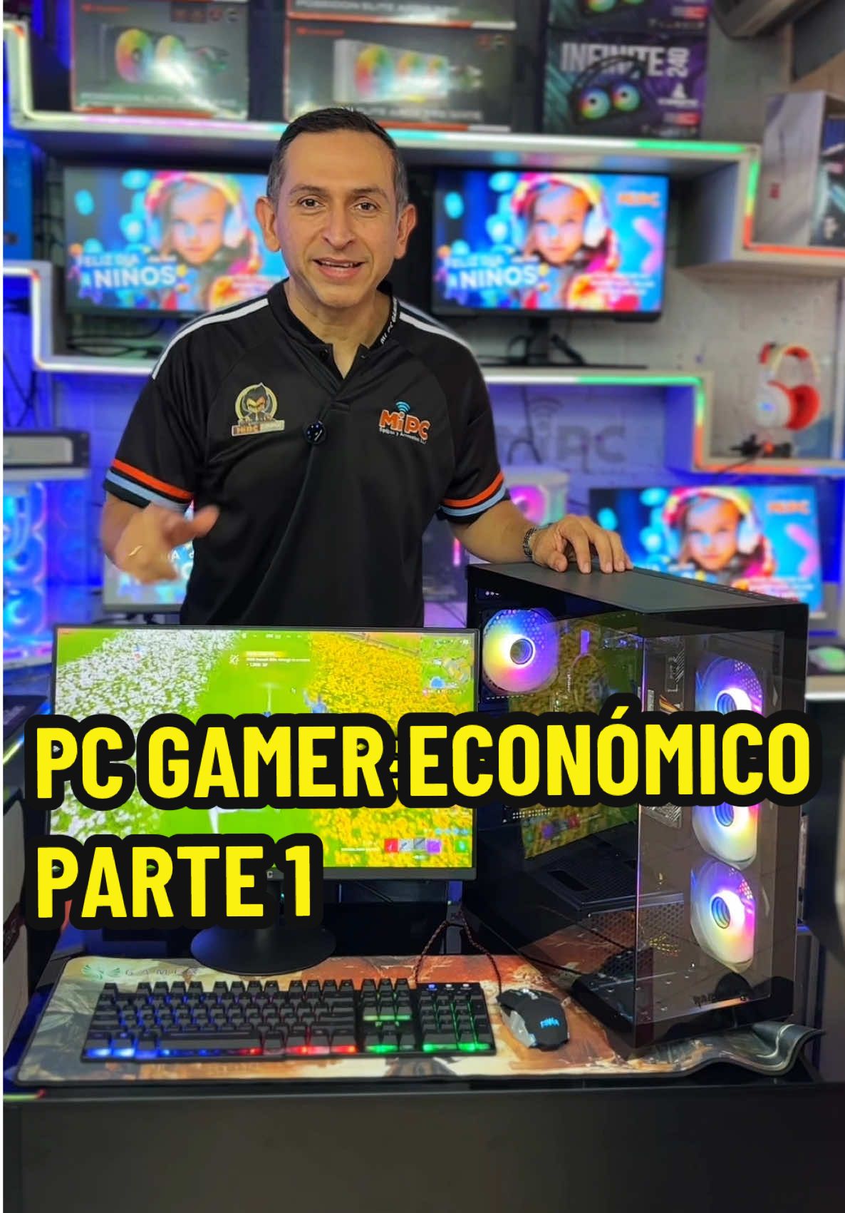 🤩Super #PcGamereconómico, completo y potente!  PARTE 1 de la #NuevaSerie !  🔥Llévatelo por solo $2’199.000 🔥 🇨🇴Recuerda que hacemos envios a toda colombia!  Escríbenos al whastapp para mas información! 📱WhatsApp 301-392-2368 🛒 www.mipcparquecentral.com 📍C.C. Parque Central Local 72 🇨🇴 Envíos a toda Colombia ———— #EstiloYRendimiento #Pcgamer #PcGaming #SetupGamer #Gamers #Gaming #PcGamer #GamingOnTikTok  #PcGamereconomico 