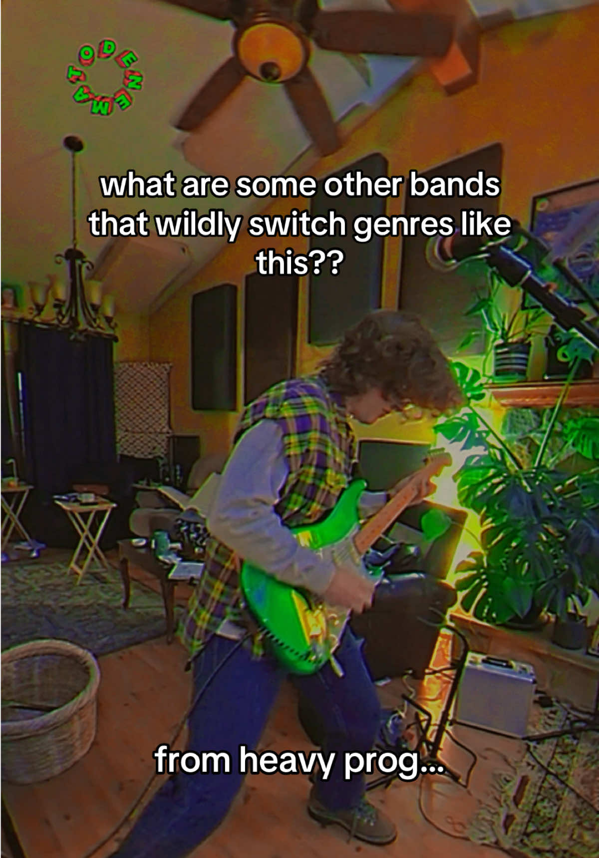 GENRE BENDING BANDS ARE GREAT BECAUSE THERES A LITTLE SOMETHIN FOR EVERYONE, INCLUDING YOUR UNCLE AND SMELLY YOUNGER BROTHER #creatorsearchinsights #genreblending #psychedelicrock #musiciansoftiktok #nematode 