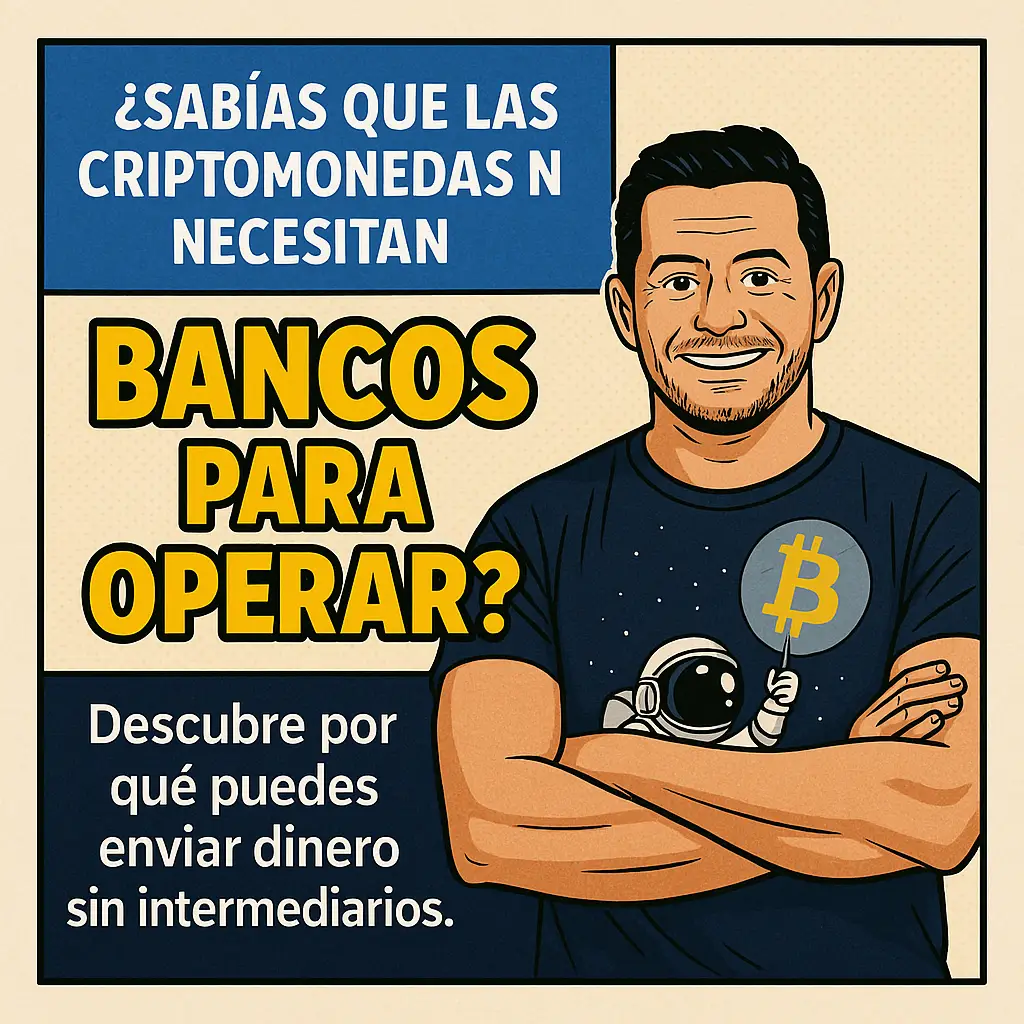 🔓 ¿Sabías que puedes mover tu dinero sin bancos? Así funcionan las criptomonedas: sin intermediarios, sin horarios, sin fronteras. En este carrusel te explico, paso a paso, 👉 cómo funcionan las cripto 👉 por qué no necesitan bancos 👉 y cómo tú puedes tener el control total de tu dinero 💬 ¿Te imaginabas un sistema financiero sin bancos? Déjame tu opinión en los comentarios 👇 Y si te gustó, guarda y comparte este post con quien quiera entender el mundo cripto desde cero 🚀 #CriptoParaTodos #EducaciónFinanciera #Bitcoin #Blockchain #DineroDelFuturo #InversiónInteligente #CriptoConCris