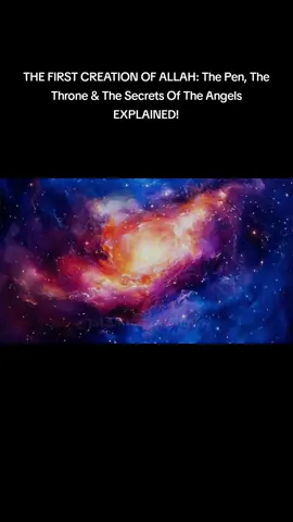 What was the very first thing Allah created before time, space, or light? The answer will astound you. In this mind-blowing video, we uncover the mystical creation of the Divine Pen, the mysterious realm of Noon, the towering magnificence of Allah’s Throne (Al-‘Arsh), and the secrets of the angels who uphold the universe by His command.  From the moment the Pen was told to “Write,” to the unseen architectural layers of the cosmos, you’ll discover the divine blueprint that governs all life, destiny, and the Day of Judgment. We also explore the Kursi, the cosmic Chair of Knowledge, and how angels serve as the bridge between the Divine and the seen world.  🔍 Topics covered: – What is the Pen of Allah? – The meaning of Noon in the Qur’an – The Throne and Kursi explained with science & hadith – The role of angels from creation to death – The Trumpet of Israfil and what happens at the end of time – The cosmic journey of the soul, from womb to grave and beyond. 📚 Based entirely on authentic Islamic sources, Quranic verses, and prophetic hadith, combined with fascinating insights from philosophy and quantum science.  👍 Like, 💬 Comment, and 🔁 Share this with anyone interested in the mysteries of creation and the unseen realms in Islam.  #IslamicCosmology #PenOfAllah #Arsh #Noon #AngelsInIslam #DayOfJudgment #IslamicHistory #Gabriel #Israfil #Quran #IslamicMysteries #ThroneOfAllah #DivineDecree #Kursi #IslamicKnowledge #SpiritualScience ​ #AllahsGuidance​ #SignsFromAllah​ #IslamicTeachings​ #Faith​ #WalkAway​ #SpiritualGuidance​ #IslamicWisdom​#iloveallah #sunnah #muslimtiktok #muslim #foryourpagee #islamic_media #islamic_video #muslimah #islamic #fyviral #fyp #viral_video_tiktok #pray #Allah #allahuakbar #salah#dua